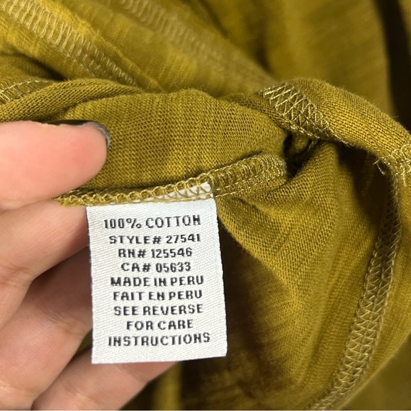 Habitat Rolled Edge Lagenlook Boho Cardigan Button Front XS - Picture 4 of 5